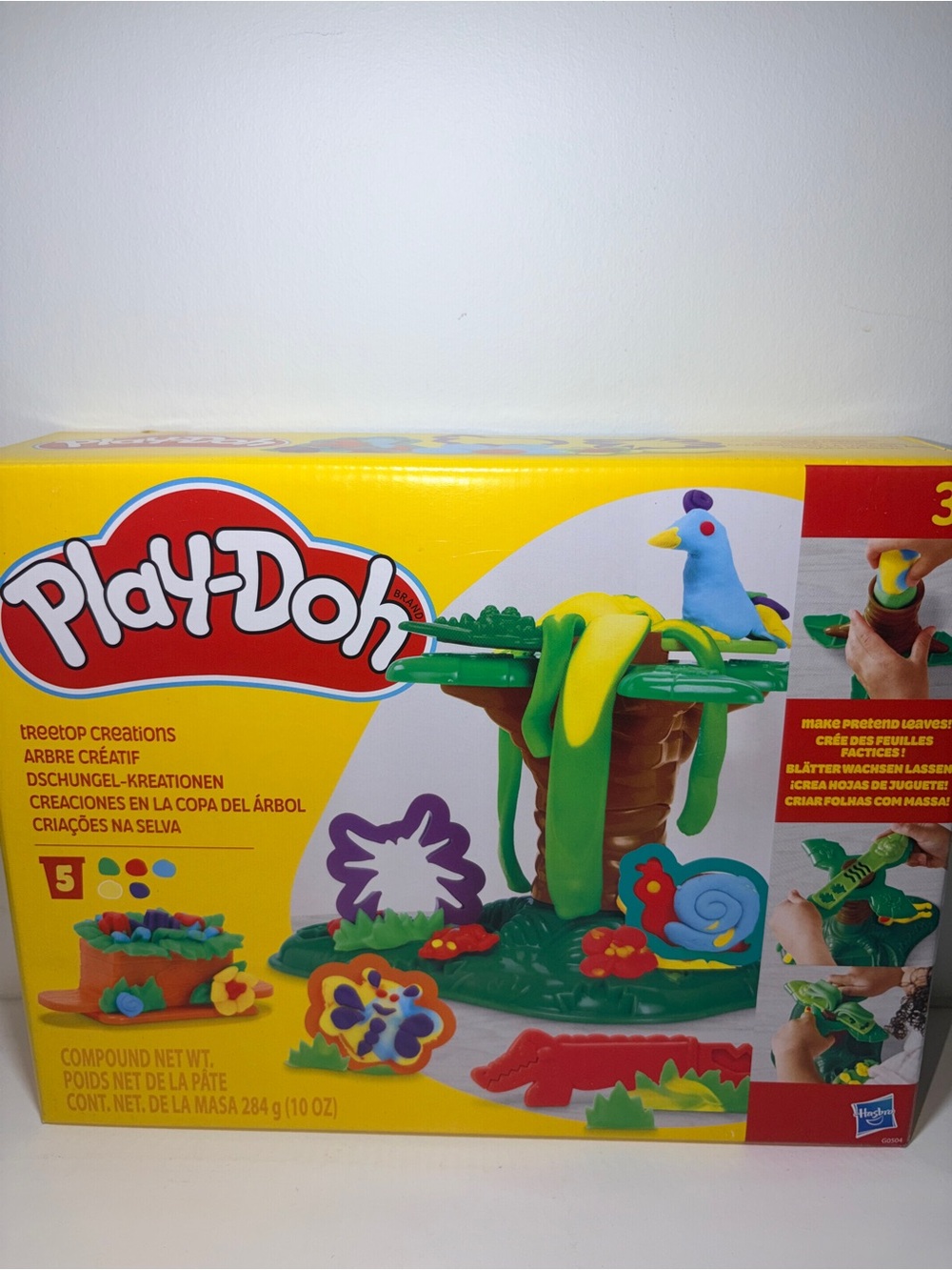 Play-Doh Treetop Creations Playset 16 Accessories 5 Colors